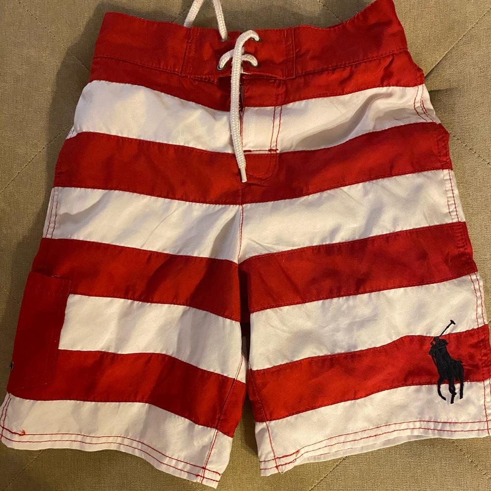 Polo Swim Trunks.